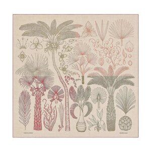 Hermes Index Palmarum Shawl Cashmere Scarf 140 with tag